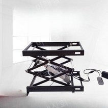 전기리프트 브래킷 작업대 소형전동리프트 유압 리프트테이블 핸드리프트 고소작업대, A(리모컨만), 1개