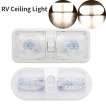 캠핑카 카라반 보트 개조 부품 DIY 용품 부속 12v 48 led 돔 조명 천장 램프 with switch caravan accessories for rv 해양 요트 캠핑, a