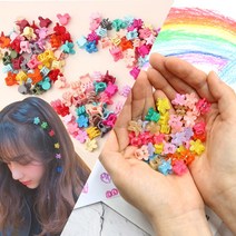 1cm 리틀 팝콘 집게핀, #771_미키(10P)