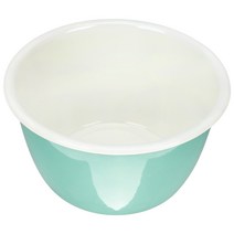 라면끓이는기계그릇 에나멜 믹싱 국수 트레이 수프 인스턴트 분지 과일 준비 계란 샐러드 베이킹 중첩 중국, 02 White Sky-blue