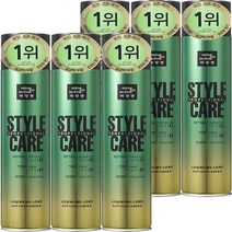 미쟝센 스타일케어 프로페셔널 스트롱 홀드 헤어 스프레이, 6개(구디즈마스크12장 증정), 300ml