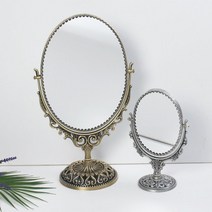 로제 클래식 스탠드 거울 (대), 대-골드