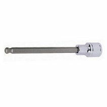 [KT알파쇼핑]1_2SQ 볼포인트 6각 빗트소켓 10mm 110 (1EA)