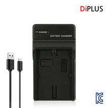 DiPLUS 캐논 LP-E6 USB 호환충전기 6D Mark2 마크2 육두막, 02.USB 호환충전기+USB어댑터