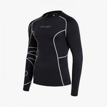 SPYDER 맨 라인워크 컴프레션 SPEFCNCL521MBLK