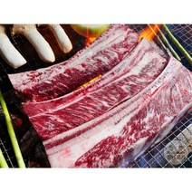 청년고기 미국산 통 우대갈비 la갈비 소 꽃갈비 캠핑 소고기 바베큐 비프립 홈캉스, 통우대 꽃갈비 900~1kg, 1개