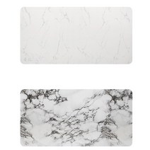 사무실 학생방 대리석무늬 논슬립 책상 매트 와이드 테이블 패드 덮개