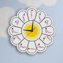 디자인월클락_요가라이프스타일_인테리어벽걸이시계, 상세페이지 참조
