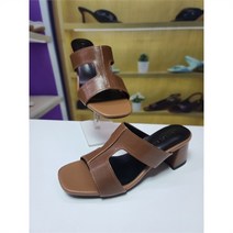 앙세르 앙세르 세이브존05 SDMLA1502 가죽 스트랩 슬리퍼 (9868852)