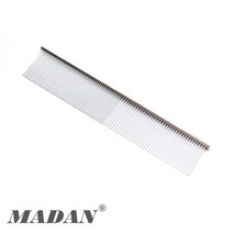 마단 콤 M-H190 Comb 일자빗 코움, 1개, Silver