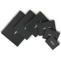 양장 트윈스프링 크로키북 A6 (105g 80매), 레드