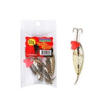 배스 삼치 산천어 계류낚시 곰보 스푼 골드 32g 메탈, 곰보918g