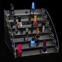 SY 대형 아크릴 젤 매니큐어 정리함 케이스 정리대 진열대, 7단
