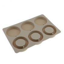 FWT 2X 6Cavity 실리콘 왁스 타블렛 왁스 라운드, 설명, 그레이