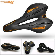 산악 자전거 안장 부품 로드바이크 커버 시트 cycabel 3d 젤 좌석 남성 여성 두꺼운 mtb 도로 사이클 중공 통기성 편안한 부드러운 사이클링 좌석, 10 986 Orange