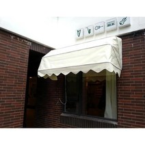 업소용 어닝 캐노피- 야외 프랑스 천막 문 머리 곡선 접는 캐노피 반원형 캐노피, A