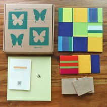 오리고 DIY KIT 패브릭 모자이크 액자 만들기, 네스타스가든