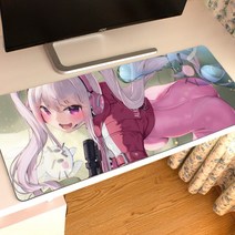 승리의 여신 Nikke 게임 승리의 여신 니케 캐릭터 굿즈 마우스패드 장패드II, 1000x400mm, 3mm, Q