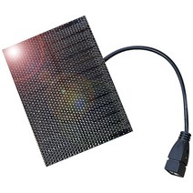 아파트태양광 태양열설치 태양열 집열판 판넬 패널 5와트 USB 미니 태양 전지 패널 충전기 볼트 고성능 단, 한개옵션0