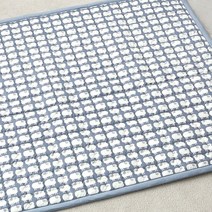 화모베이비 건강한잠자리사계절순면누빔패드 유아패드, 양떼목장