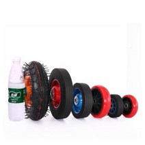 히치바스켓 루프박스 캐리어 트레일러 접이식 수하물 자동차 무거운 킹 핸드 카트 운송 쇼핑 휴대용 풀 카고 트롤리 작은, 10cm Rubber  a pair