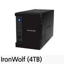넷기어 ReadyNAS RN212 2베이 랜섬웨어예방 쿼드 1.4GHz, RN212 (4TB)
