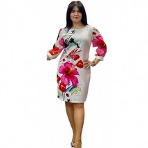 키코이 캉가 African Dresses For Women Clothes Africa Dress Print Dashiki Ladies Clothing Ankara Big Size, [03] XXL, [03] 자홍색