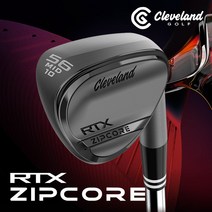 (던롭정품)클리브랜드 2020 RTX ZIPCORE 블랙사틴 경량스틸 웨지, (블랙사틴) NS PRO 60도(MID)