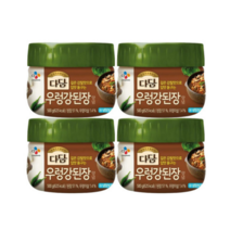 cj제일제당(주) 다담 우렁강된장양념, 500g, 4개