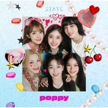 [일본직구] STAYC 스테이씨 일본 앨범 CD+북렛+포카 [ POPPY ] 통상판, 상품선택
