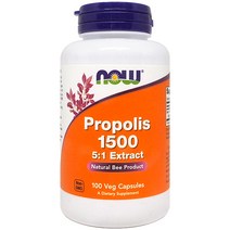 Now Food 나우푸드 프로폴리스 1500mg 100정, 1병