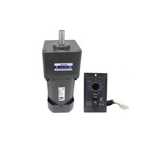 유도전동기 6IK200RGU-CF 200W 220V 단상 AC 기어 감속 속도 제어 모터 가역 + 속도 조절기, 8.52RPM