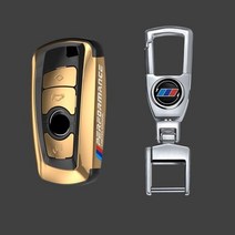 신제품 ABS 도금 자동차 키 케이스 커버 Bmw F20 F30 G20 f31 F34 F10 G30 F11 X3 F25 X4 I3 M3 M4 1 3 5 시리즈 액세서리, gold buckle