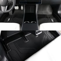 테슬라 모델 3W 에코라이너 TPE 카매트 카 차 발 매트 바닥 발판 깔판, 단품