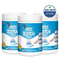 NEW 마법의 청소박사 원통형 180매 3통 세정 찌든때 후드 주방 욕실 청소