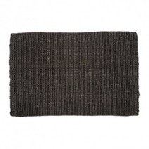 북유럽 딕시 Dixie 주트 도어 매트 블랙 60x90 cm