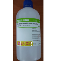 오피스안&컴사이언스 (D.J) Sodium chloride solution 염화나트륨용액 4%-1L 시약