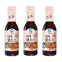 청정원 대게 굴소스 250gx3 한국 통영산 굴 울진대게, 상세페이지 참조, 상세페이지 참조, 상세페이지 참조