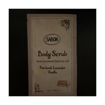 SABON 사봉 Body Scrub Patchouli Lavender Vanilla SAMPLE (15 g/0.52 oz) NEW~FREE SHIP 102020
