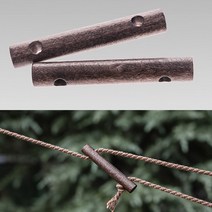 캠핑 우드 스토퍼 텐트 타프 막대 땅콩 스토퍼