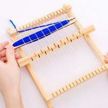 양말목 위빙틀 위빙 공예 타피스트리 티코스터 미니베틀 만들기 위빙틀 직조틀