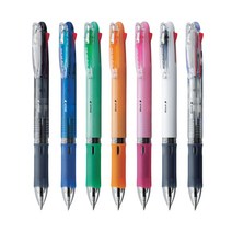 [제브라] 클립온 슬림 4색볼펜 0.7mm B4A5 - 색상선택, 블랙