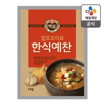 [대용량] 백설 한식예찬 3KGx1개, 1개, 3kg
