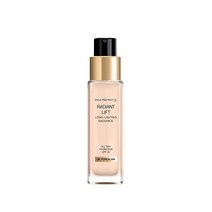 Max Factor Radiant Lift Liquid Pump Medium to Full Coverage Finish Foundation with SPF30 and Hyaluro, 035 Pearl Beige, 30 ml (Pack of 1)