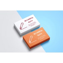 이앤씨컴퍼니 칼날주의 사각 칼사용주의 취급주의 택배 포장 강접 스티커 제작 1000매, 블랙, 무광코팅