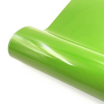 광택 솔리드 컬러 자체 접착 PVC 비닐 컵 스티커 벽 자동차 레터링 공예 DIY 필름 1 롤, 30x50cm, light green