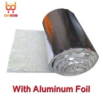 지르코늄 함유 1430 세라믹 섬유 담요 고온 보온 코튼 견딜 수, [02] With Aluminum Foil, [03] Thickness 30mm, [02] 50x60cm