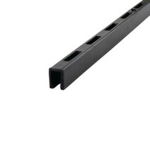 찬넬 기둥 흑색 2자 35피치 선반용 챤넬 화이트 위드금창 25피치 잔넬, 본상품선택