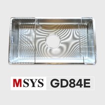 한샘 MSYS GD84E 사각 싱크볼 악세사리 와이어바스켓 포함, 설치요청(부산&경남가능/설치비 별도)
