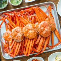 연지홍게 3kg 자숙찜 포항 구룡포 홍게 대게 겨울철별미, 라면육수용 수율 50~60%내외, 1개